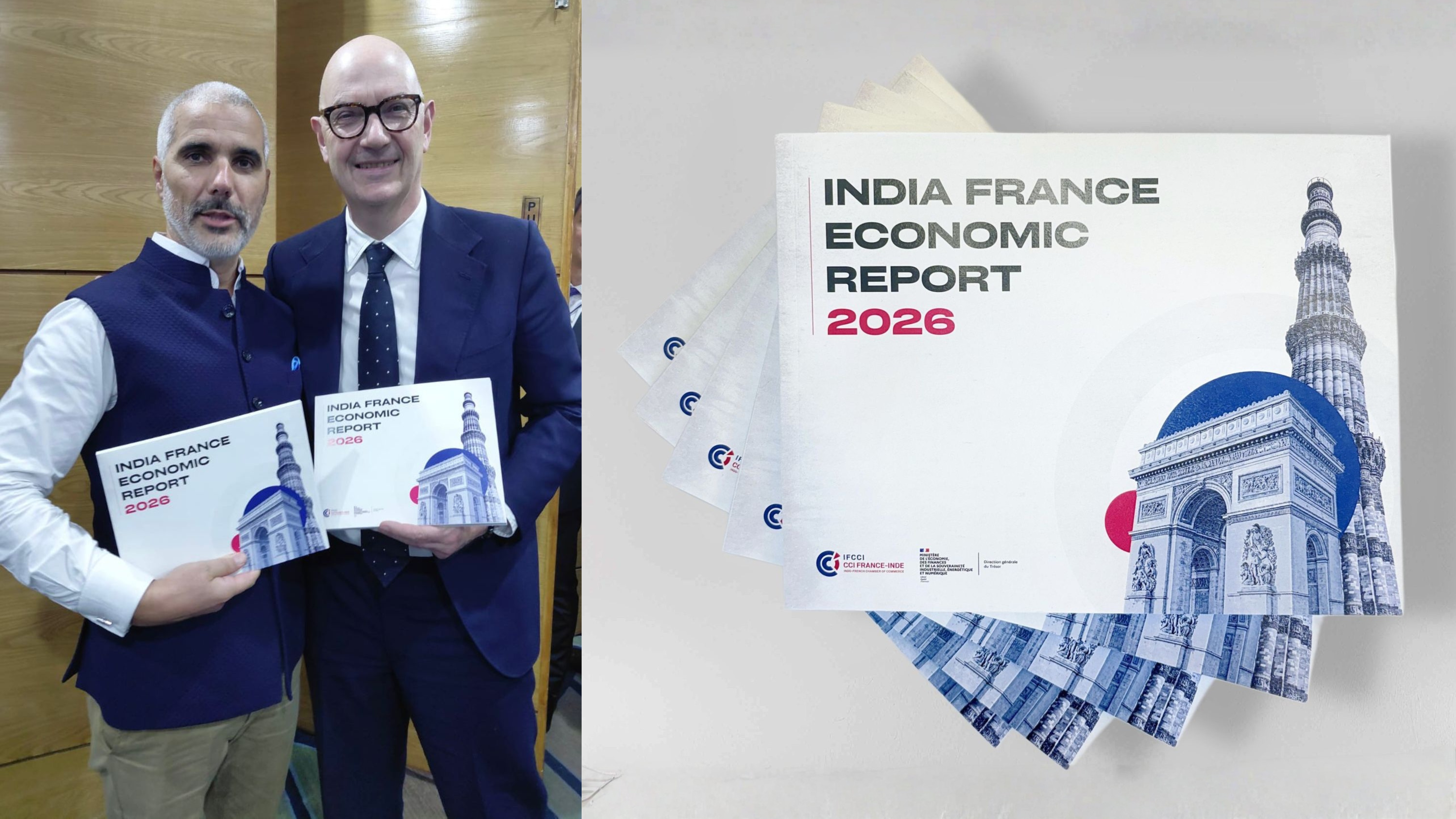 India-France Economic Report 2026 Unveiled at the India-France CEOs Forum in New Delhi